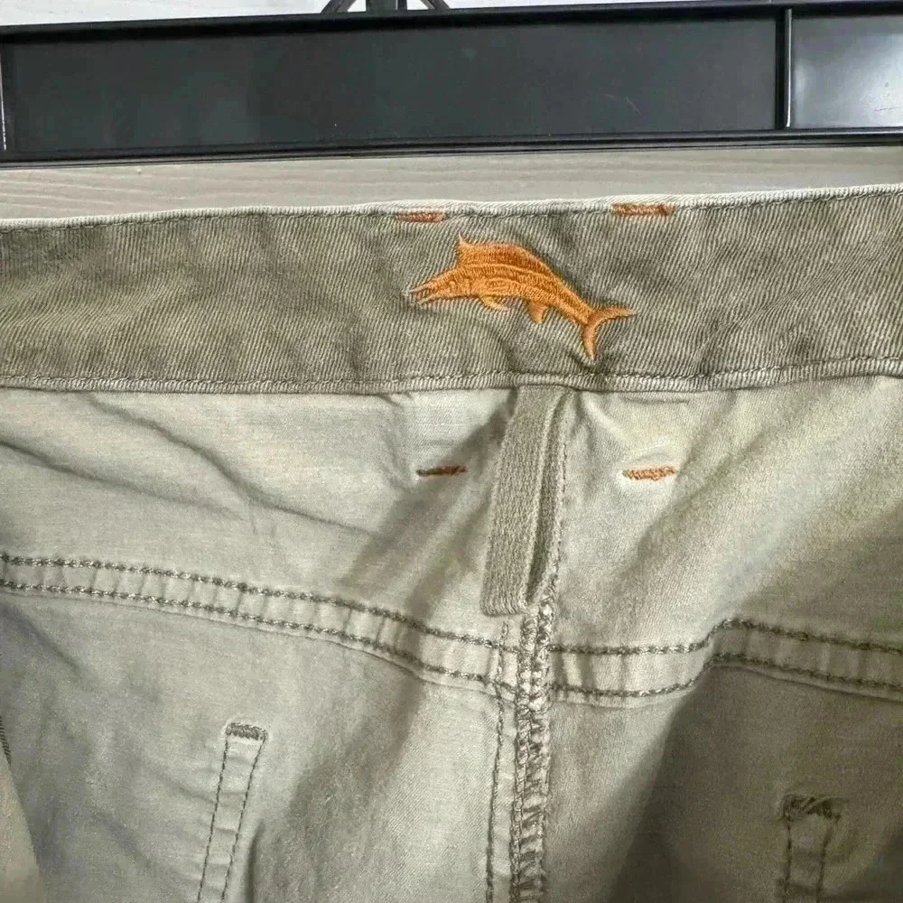 Tommy Bahama 36x28 Men's Khaki Jeans Pants 0428W - Picture 10 of 14